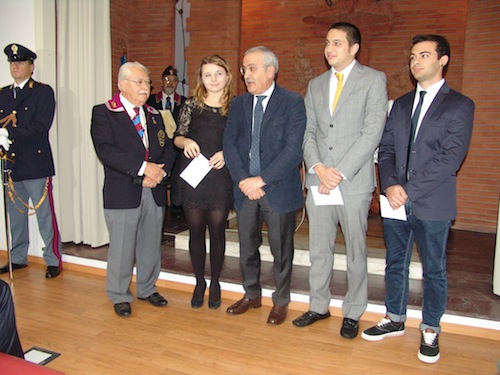 Grande commozione alla festa dell’associazione nazionale della polizia