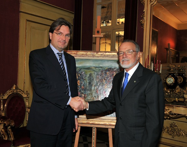 Primo incontro fra il sindaco di Asti Brignolo e il commissario della Provincia Ardia