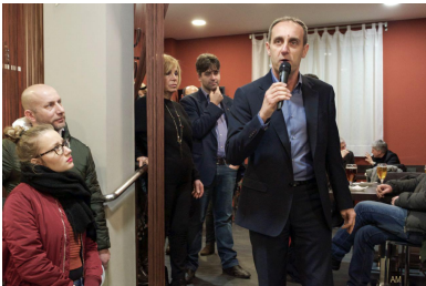 Successo per il primo incontro pubblico del candidato sindaco Cerruti