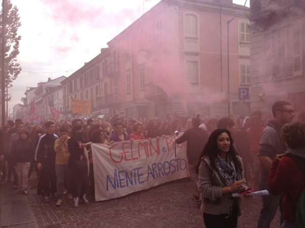 I volti e le immagini dello sciopero degli studenti