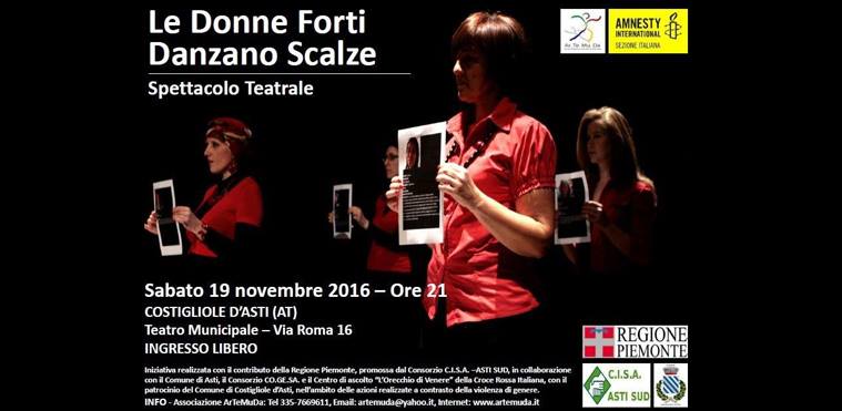 A Costigliole “Le donne forti danzano scalze”