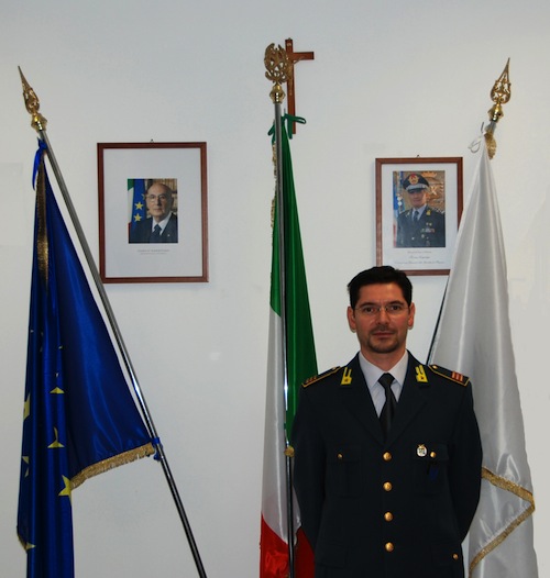 Il maresciallo Volpe lascia la guardia di finanza di Asti