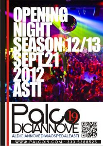 Musica e cinema al Palco 19 di Asti