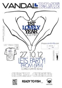 Party per il primo compleanno del Vandal Ville