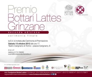 A Monforte e Torino si conclude il Premio Bottari Lattes Grinzane 2012