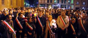 Asti solidale con Alessandria partecipa alla fiaccolata – gallery