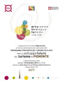 Programma strategico turismo in Piemonte: se ne parla oggi ad Asti con l’assessore Alberto Cirio – gallery