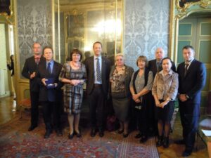 Delegazione russa con il sindaco di Dusino (Asti) Valter Malino a Palazzo Lascaris: a fare gli onori di casa Rosanna Valle – gallery