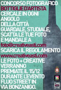 Asti, concorso fotografico dedicato alle Bottiglie d’Artista – gallery