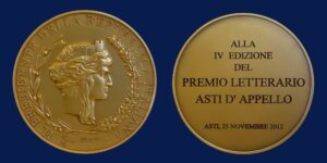 Medaglia di rappresentanza del Presidente della Repubblica al Premio Asti d’Appello – gallery
