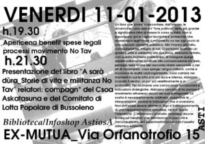 Storie di militanza no Tav all’ex Mutua di via Orfanotrofio – gallery