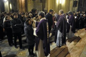 Asti, le foto della cerimonia del mercoledì delle Ceneri