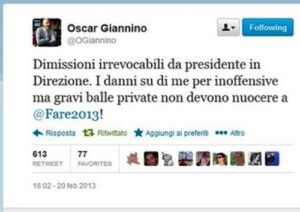 Elezioni. Oscar Giannino lascia Fare per fermare il declino