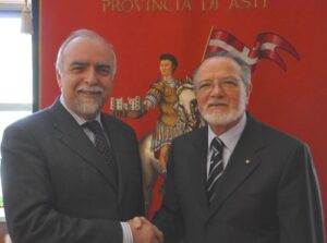 Il neo questore di Asti Di Francesco incontra il commissario Ardia