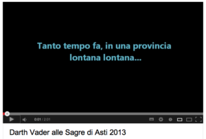 “Tanto tempo fa, in una provincia lontana lontana…”: ecco Darth Vader alle Sagre
