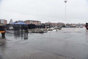 Asti, esercitazione “alluvionale” dei carabinieri in piazza D’Armi – gallery