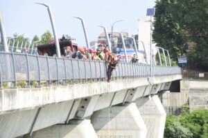 Asti, esercitazione dei vigili del fuoco sul fiume Tanaro – gallery