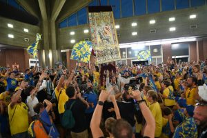 Don Bosco festeggia il Palio con il giro della vittoria