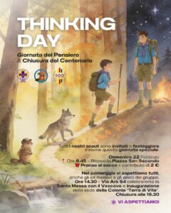 Giornata del pensiero del gruppo scout Asti 1