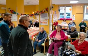 Alla casa di riposo di Montafia