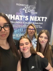 Studentesse del Quintino Sella alla Hack4Social AI Rome Cup 2026