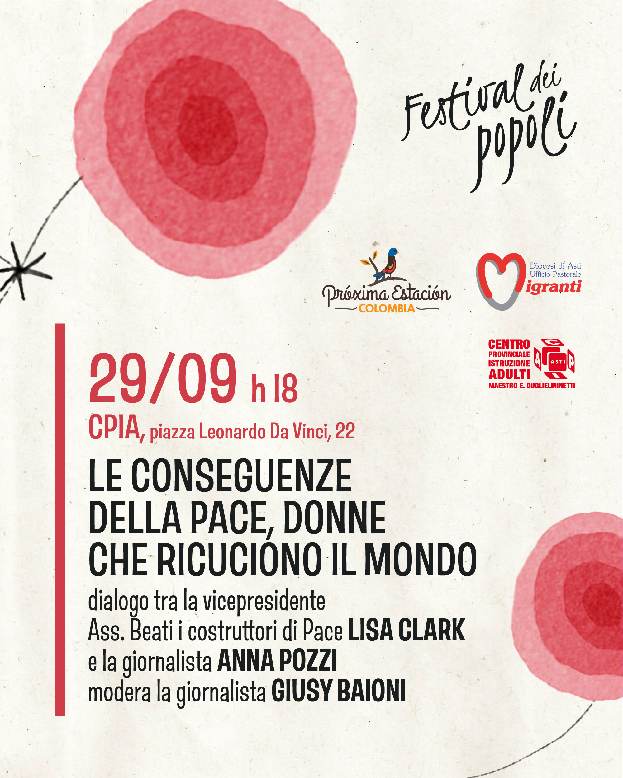 Vari Clark Festival dei Popoli: Lisa Clark e Anna Pozzi inaugurano il ciclo di ...