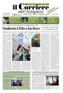 CORRIERE DELL'ASTIGIANO SPECIALE PALIO 2012