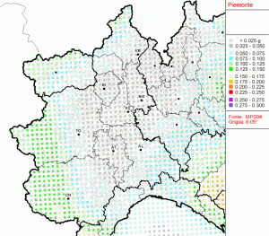 SISMICITA PIEMONTE