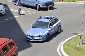 polizia in piazza I maggio