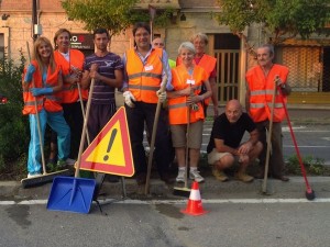 Concluso in corso Torino il lavoro dei volontari di “Verde fortissimamente verde”
