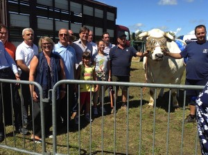 Successo alla Mostra bovina di Valfenera