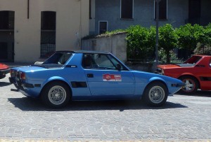 Fiat X1/9 in esposizione a Moncalvo