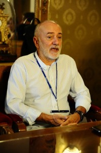 Giorgio Faletti, neo presidente della Biblioteca Astense