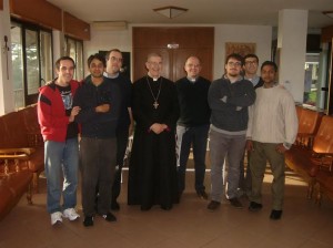 Cerimonia di Accolitato per i seminaristi Fileppi e Forno