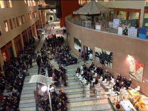 Oltre settecento persone alla messa di Natale in ospedale con il Vescovo