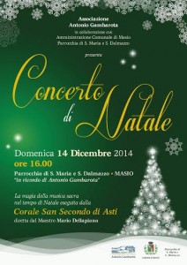 concerto di natale a masio 2014