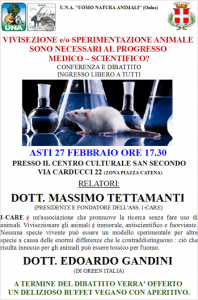 dibattito su vivisezione e sperimentazione animale