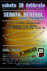 serata revival palco 19