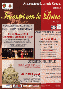 4° Concorso Internazionale di Canto Lirico Franca Mattiucci