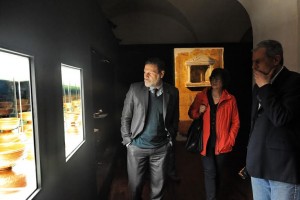 Il Soprintendente Massimo Osanna in visita a Palazzo Mazzetti