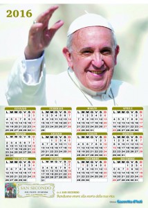 calendario papa