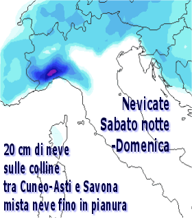 Allerta meteo in Piemonte, minime inferiori allo zero