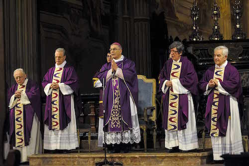 In Cattedrale la celebrazione delle ceneri