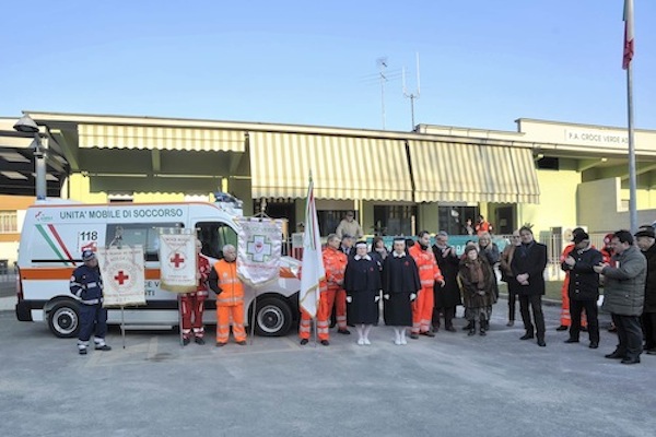 La Croce Verde di Asti ha una nuova autoambulanza