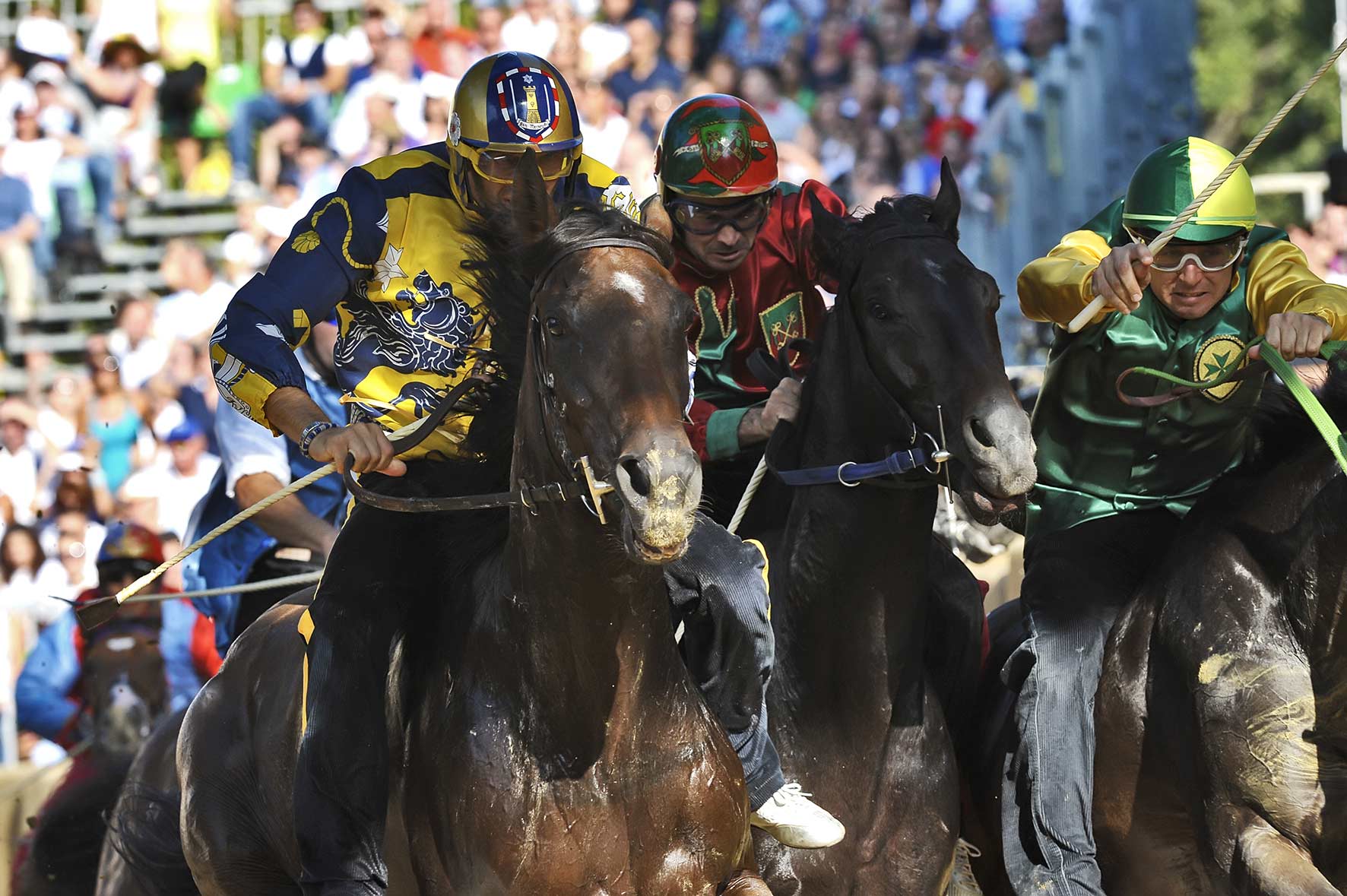 Palio 2012: in pista la prima batteria