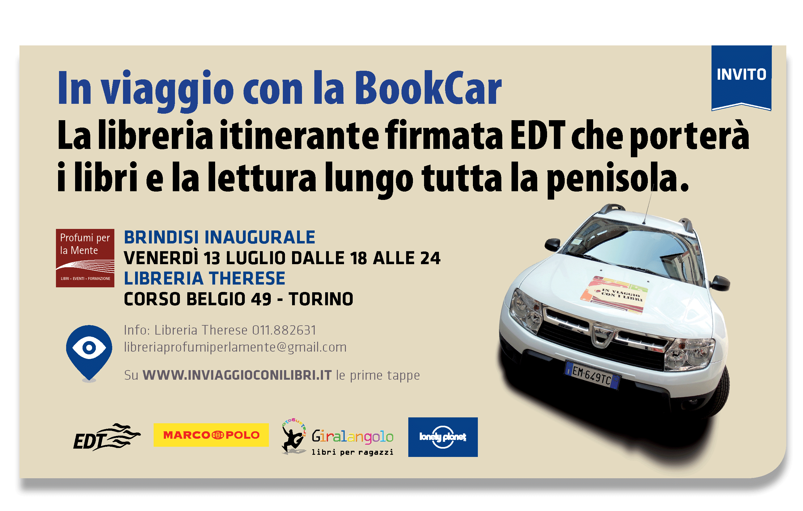 BookCar: un nuovo progetto per l’astigiano Davide Ruffinengo