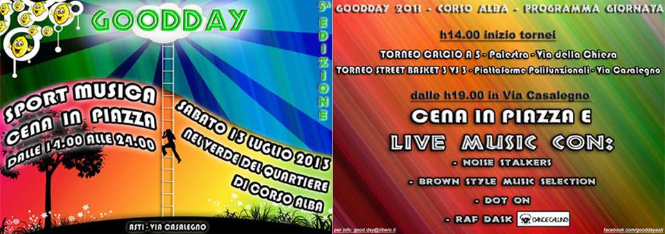 Quinta edizione per il Good Day di corso Alba