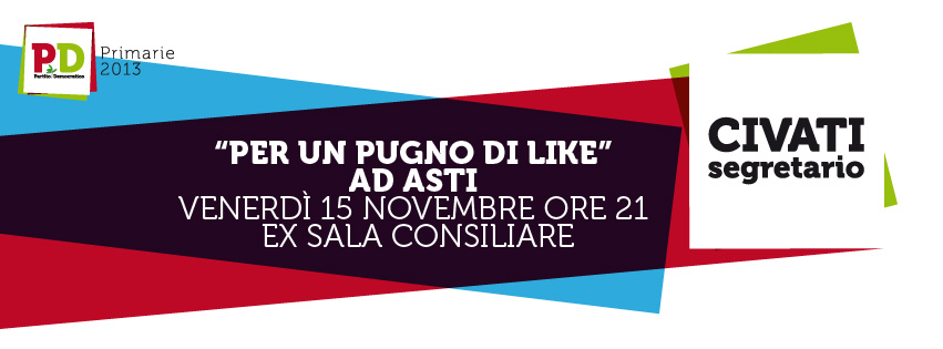 Corradino Mineo, Daniele Sensi e Giovanni Diamanti ad Asti per parlare di politica e comunicazione