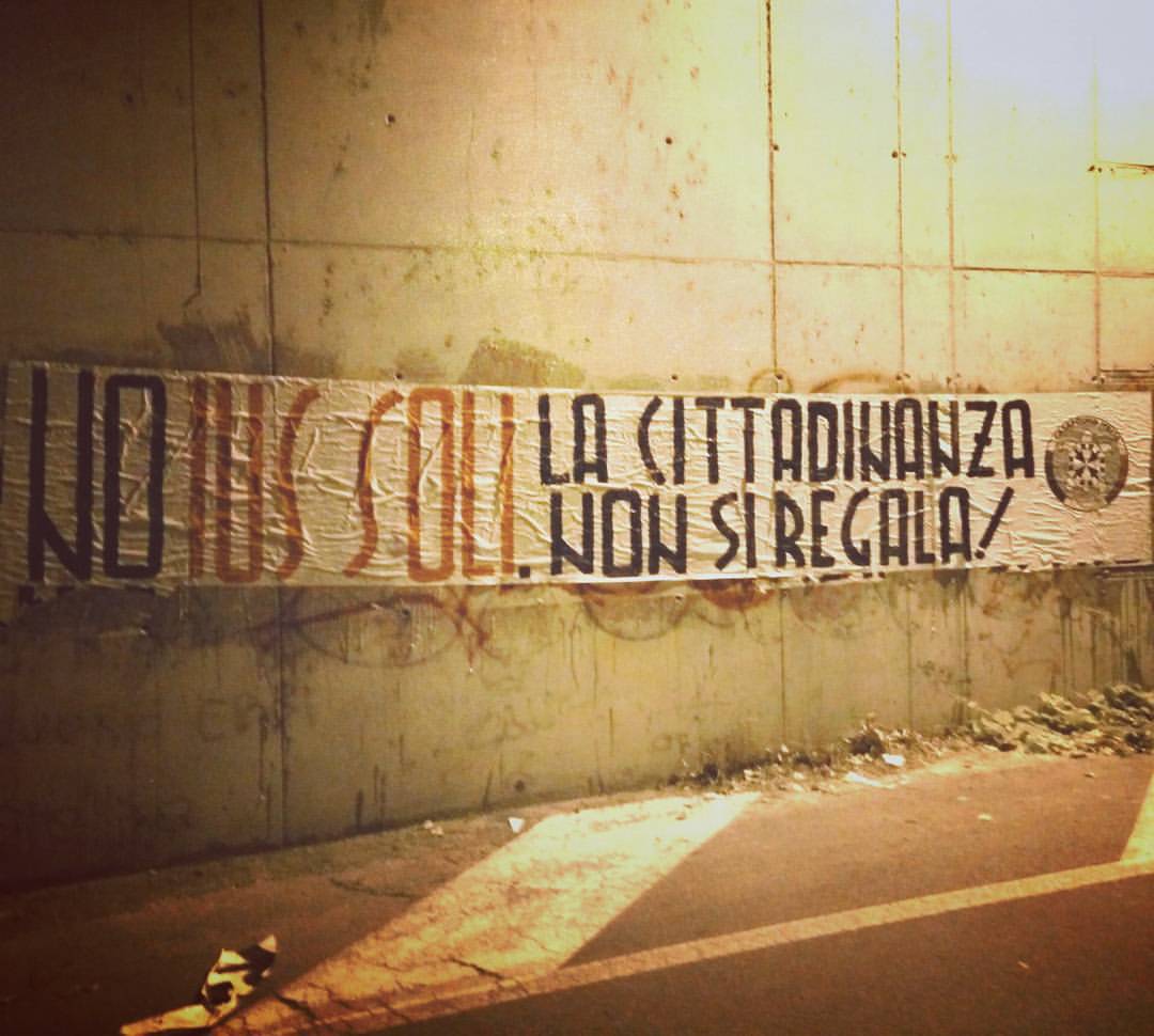 Ius soli, CasaPound mette striscioni ad Asti e in altre 80 città e lancia referendum abrogativo