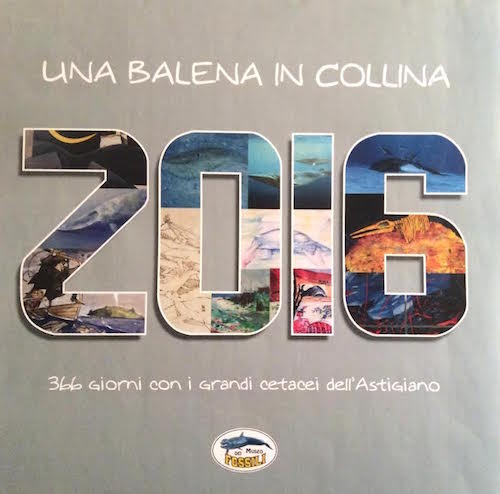 Il Parco paleontologico astigiano mette sotto l’albero di Natale  il calendario 2016 “Una balena in collina” e l’Abbonamento Musei